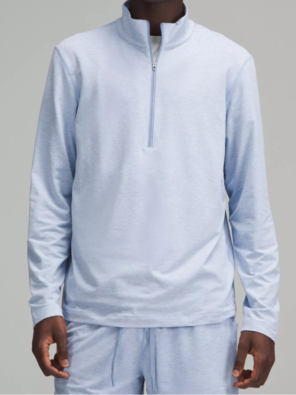 Lululemon Men’s Soft Jersey Half Zip Sweater